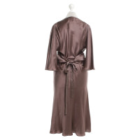 St. Emile Silk dress in brown