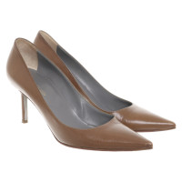 Sergio Rossi Pumps/Peeptoes Leather in Ochre
