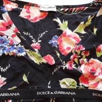 Dolce & Gabbana Jersey shirt with floral print