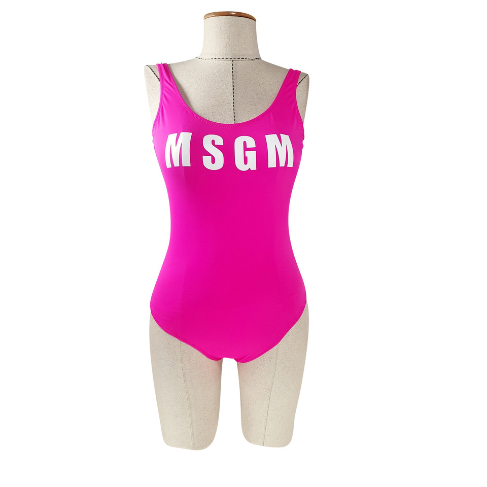 Msgm Beachwear in Pink