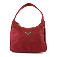 Prada Handtas Canvas in Rood