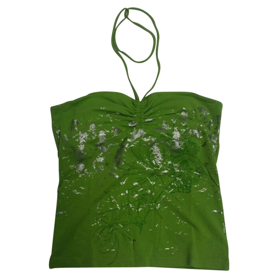 Gas Top Cotton in Green