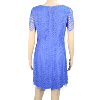 Reiss Kanten jurk in blauw