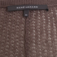 René Lezard Twinset in Braun