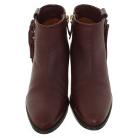 Valentino Garavani Ankle boots in Bordeaux