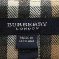 Burberry Pleated skirt with nova check pattern