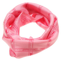 Longchamp Sjaal Zijde in Roze