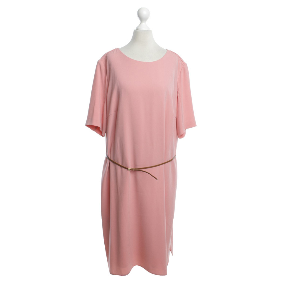 Hugo Boss Salmon colored dress with belt