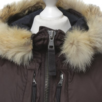 Calvin Klein Jacke/Mantel in Braun