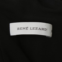 René Lezard Loose-fitting dress in black