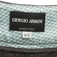 Giorgio Armani Marlene pantalon en gris avec motif en losange
