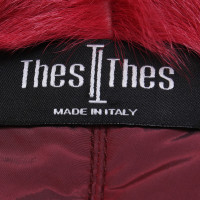 Thes & Thes giacca di pelliccia in rosa