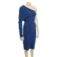 Stefanel One-Shoulder Kleid in Blau