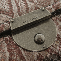 Marc Jacobs Umhängetasche aus Leder in Silbern