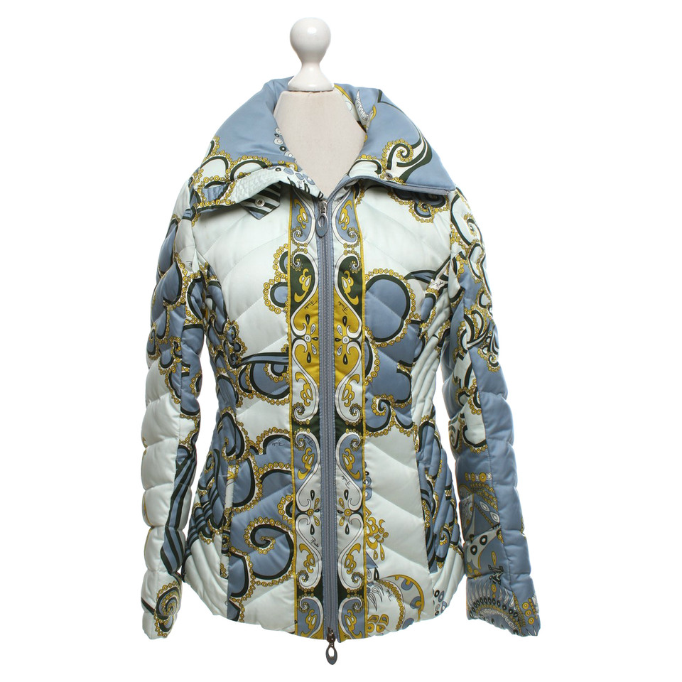 Emilio Pucci Quilted jacket with pattern