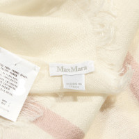 Max Mara Sjaal in Crème
