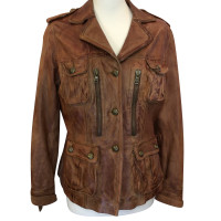 Oakwood Leather jacket in Cognac
