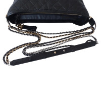 Chanel Gabrielle en Cuir en Noir