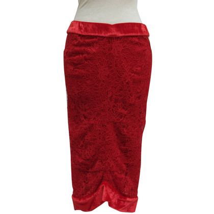 Christian Dior Skirt in Red