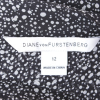 Diane Von Furstenberg Dress in black and white
