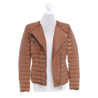 Moncler Cognac leren jas