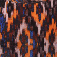 Cynthia Rowley Seidentop mit Ikat-Muster