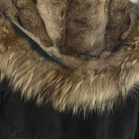 Barbed Parka with fur