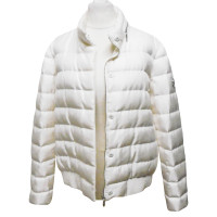 Moncler Jacke/Mantel in Creme