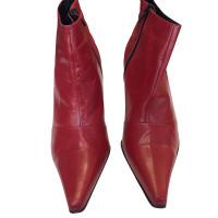 Pierre Cardin For Paul & Joe Ankle boots Leather in Red