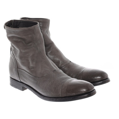 Alberto Fasciani Ankle boots Leather in Grey