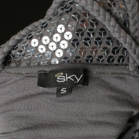Sky Maxi robe en gris