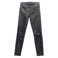 7 For All Mankind Jeans with glitter surface