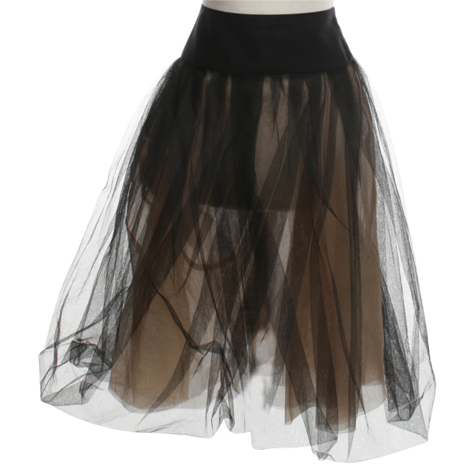 Akris skirt from black tulle