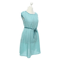 Aspesi Dress Linen in Turquoise