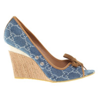 Gucci Wedges with Guccissima pattern