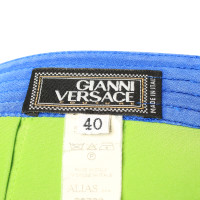 Gianni Versace Gonna plissettata in seta