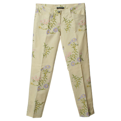 Dolce & Gabbana pantalon 7/8 avec imprimé floral