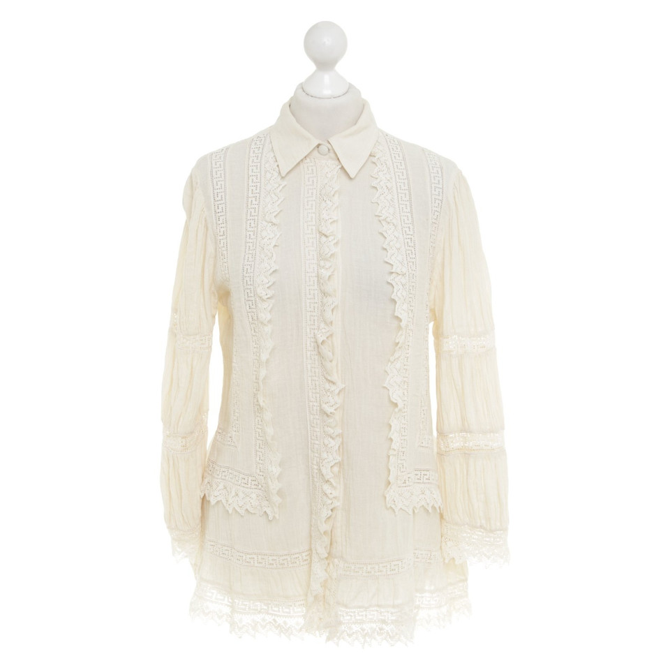 Roberto Cavalli Blouse in beige