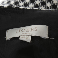 Hobbs top with pepita pattern
