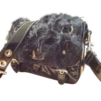 Miu Miu Shoulder bag Patent leather in Black