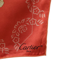 Cartier Sciarpa in seta con motivo 