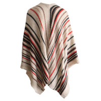 Missoni multicoloured knitted poncho