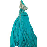 Versace Dress in Turquoise