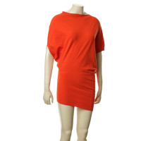 Blumarine Asymmetrisches Kleid in Orange