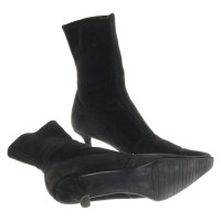 Stuart Weitzman Ankle boots Suede in Black