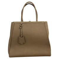 Fendi Tote bag Leather in Taupe