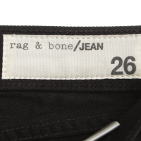 Rag & Bone Jeansshorts in Schwarz