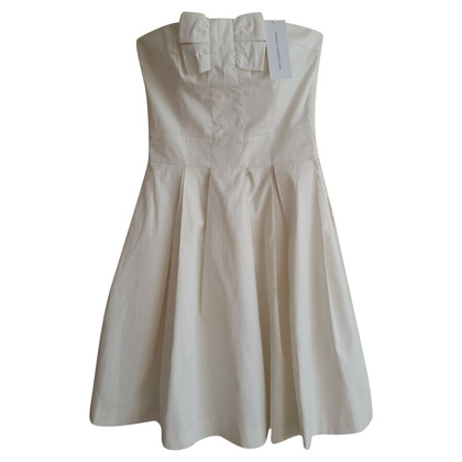 French Connection Dress Cotton in Cream