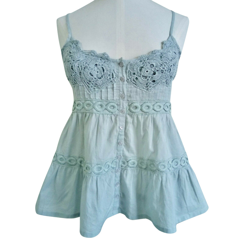 By Malene Birger Top en Coton en Turquoise