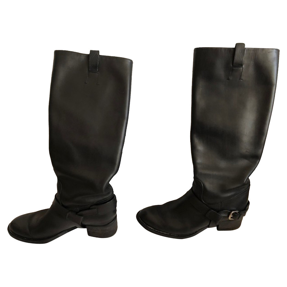 Ralph Lauren Bottes en cuir